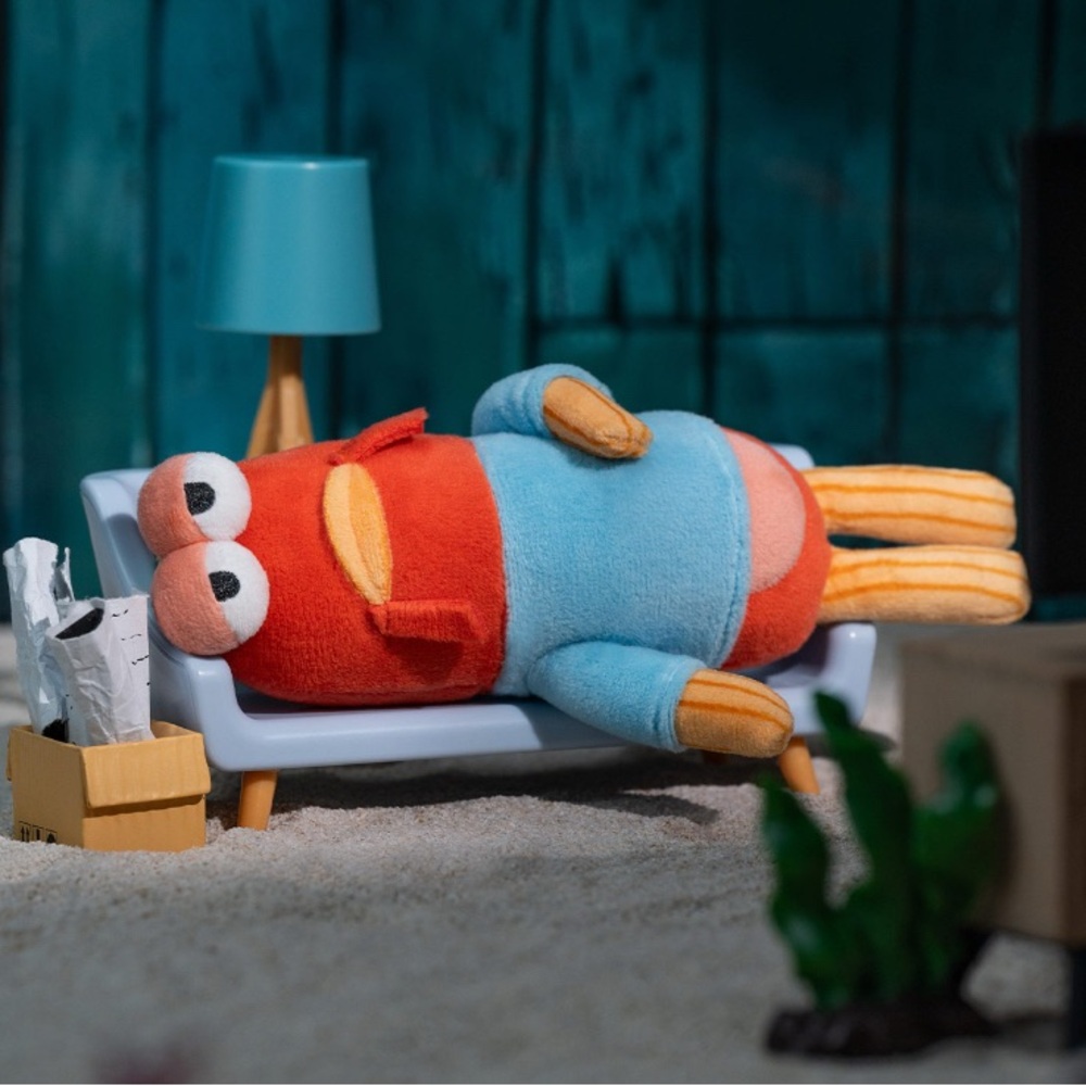 LIMP FISH - POP MART x Nickelodeon SpongeBob Bikini Bottom Buddies Plush Pendant
